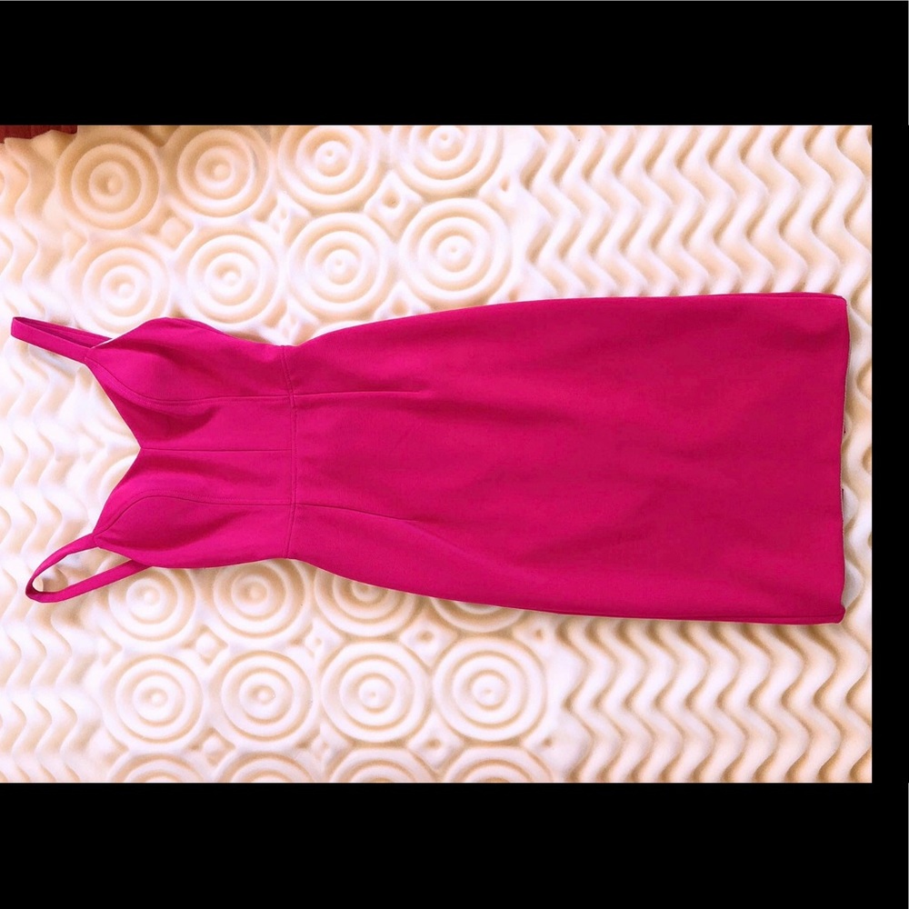 Hot pink sexy dress